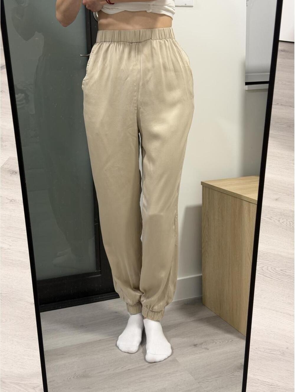 H&M silk pants